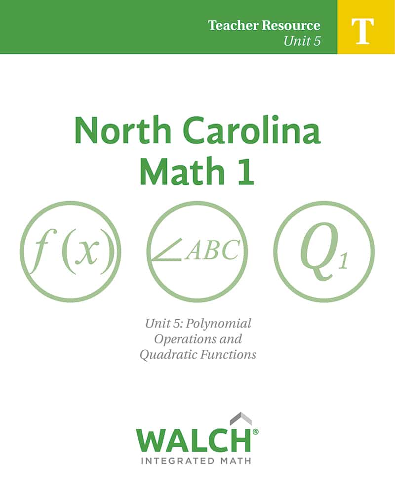 LMS, learning management system, Walch, Walch Education, Online Math, Curriculum Engine, Online Course, North Carolina, Standards of Study