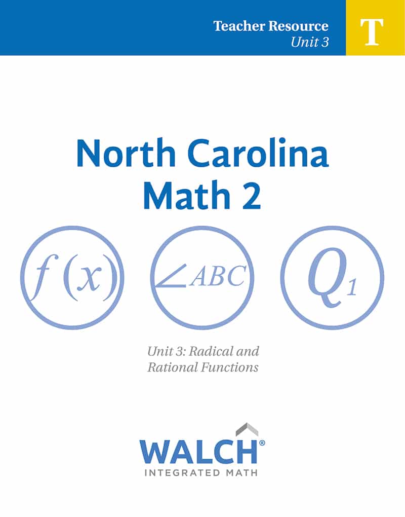 LMS, learning management system, Walch, Walch Education, Online Math, Curriculum Engine, Online Course, North Carolina, Standards of Study