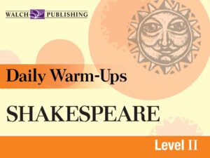 Daily Warm Ups Shakespeare Level II