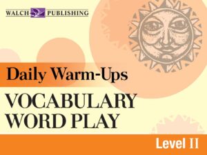 Daily Warm Ups Vocabulary Word Play Level II
