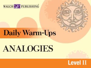 Daily Warm-Ups: Analogies, Level II