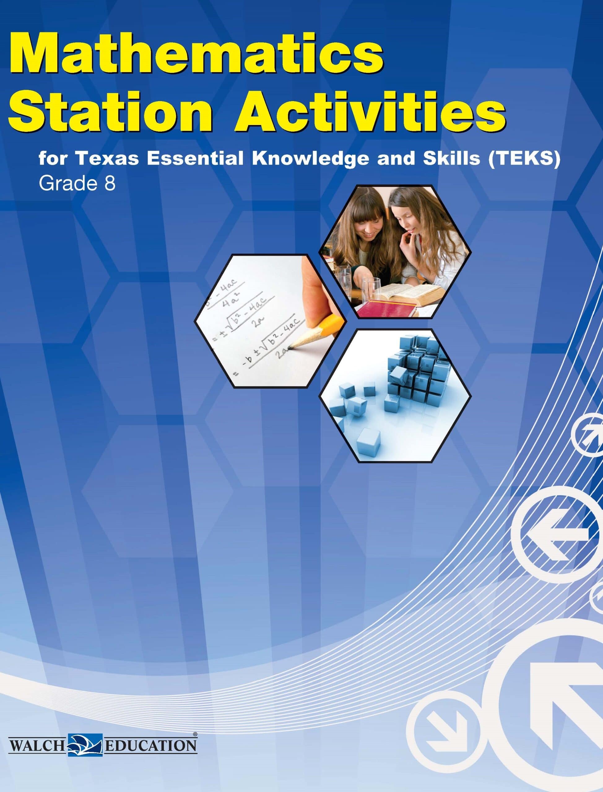 Mathematics Station Activities for Texas Essential Knowledge and Skills (TEKS) - Grade 8