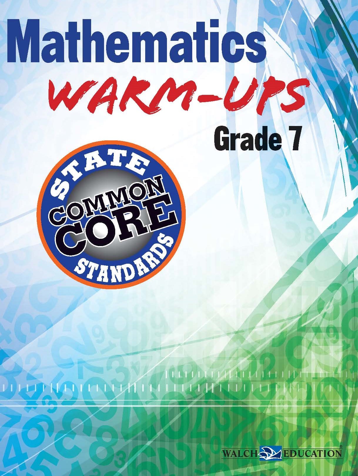 Mathematics Warm-Ups for CCSS, Grade 7