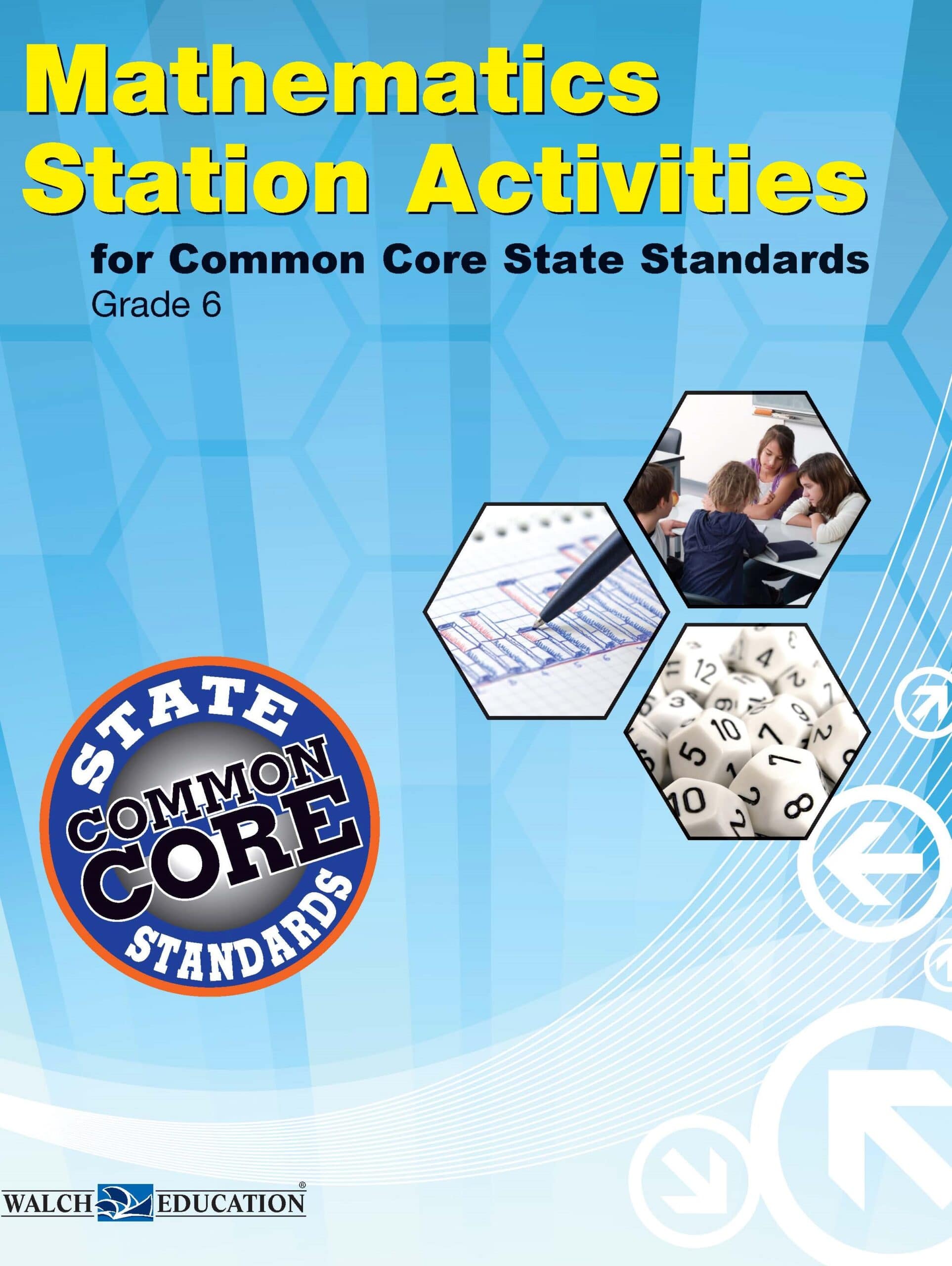 Mathematics Station Activities for Common Core State Standards, Grade 6